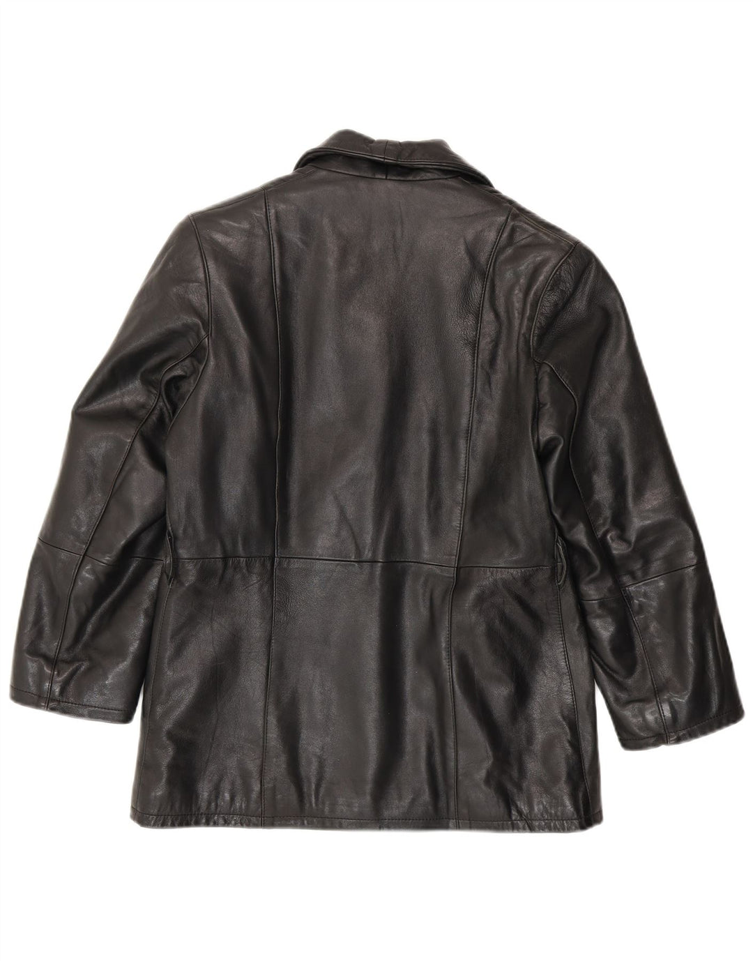 Arianna Veste en cuir pour femme IT 42 Cuir noir moyen