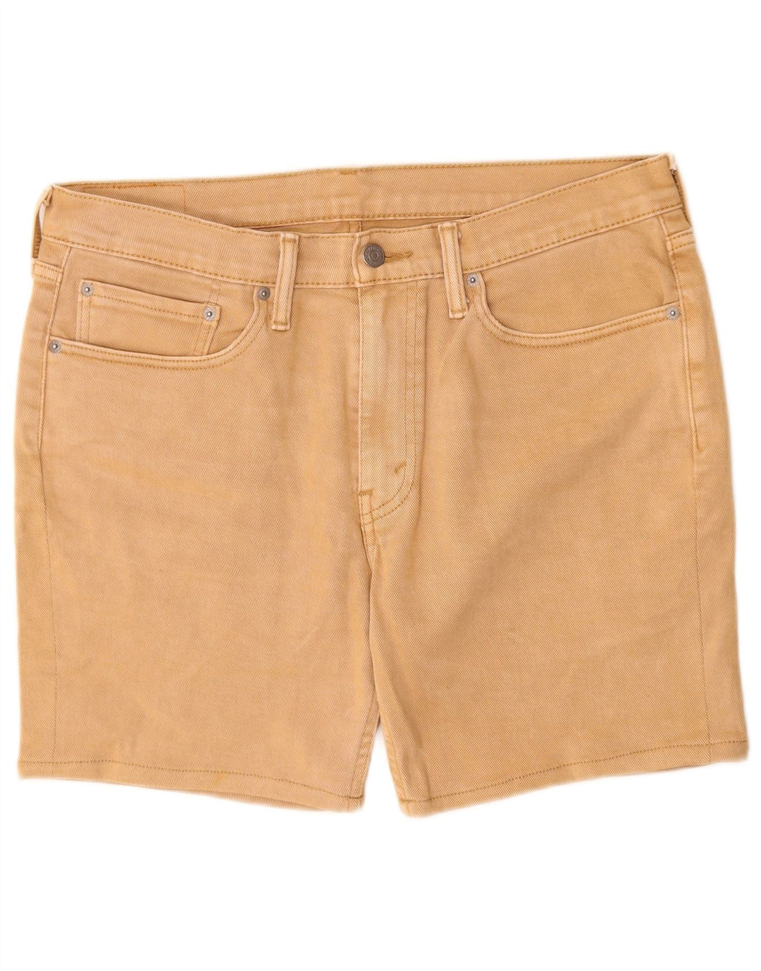 Levi's Short en Jean 514 Homme W34 Large Beige Coton