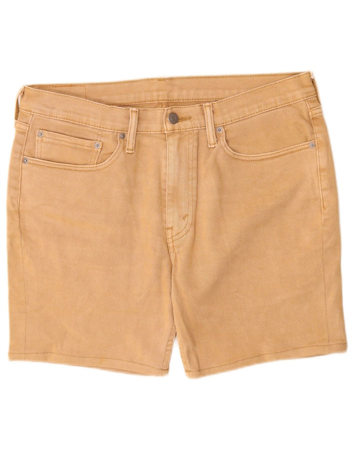 Levi's Short en Jean 514 Homme W34 Large Beige Coton