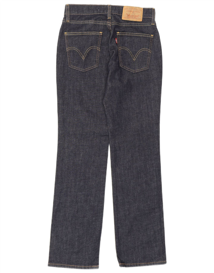 Levi's Jean Droit 528 Femme W27 L30 Bleu Marine Coton