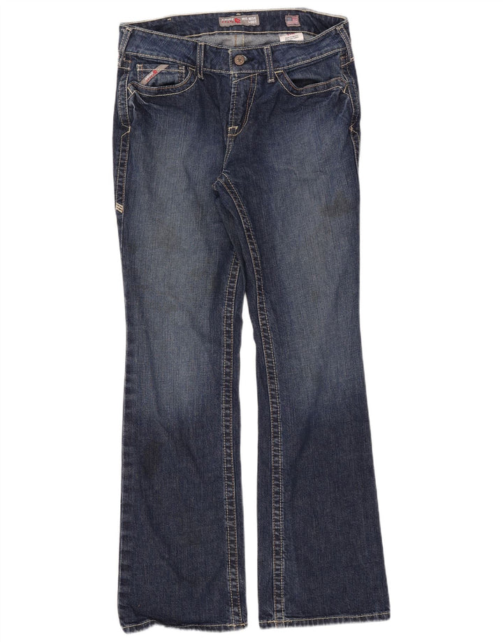 Jean bootcut taille moyenne Ariat pour homme W29 L33 bleu coton