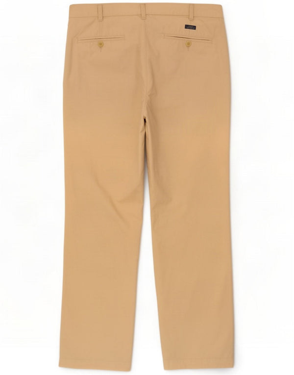 Marks & Spencer Pantalon chino bleu Harbour pour homme W34 L31 Beige