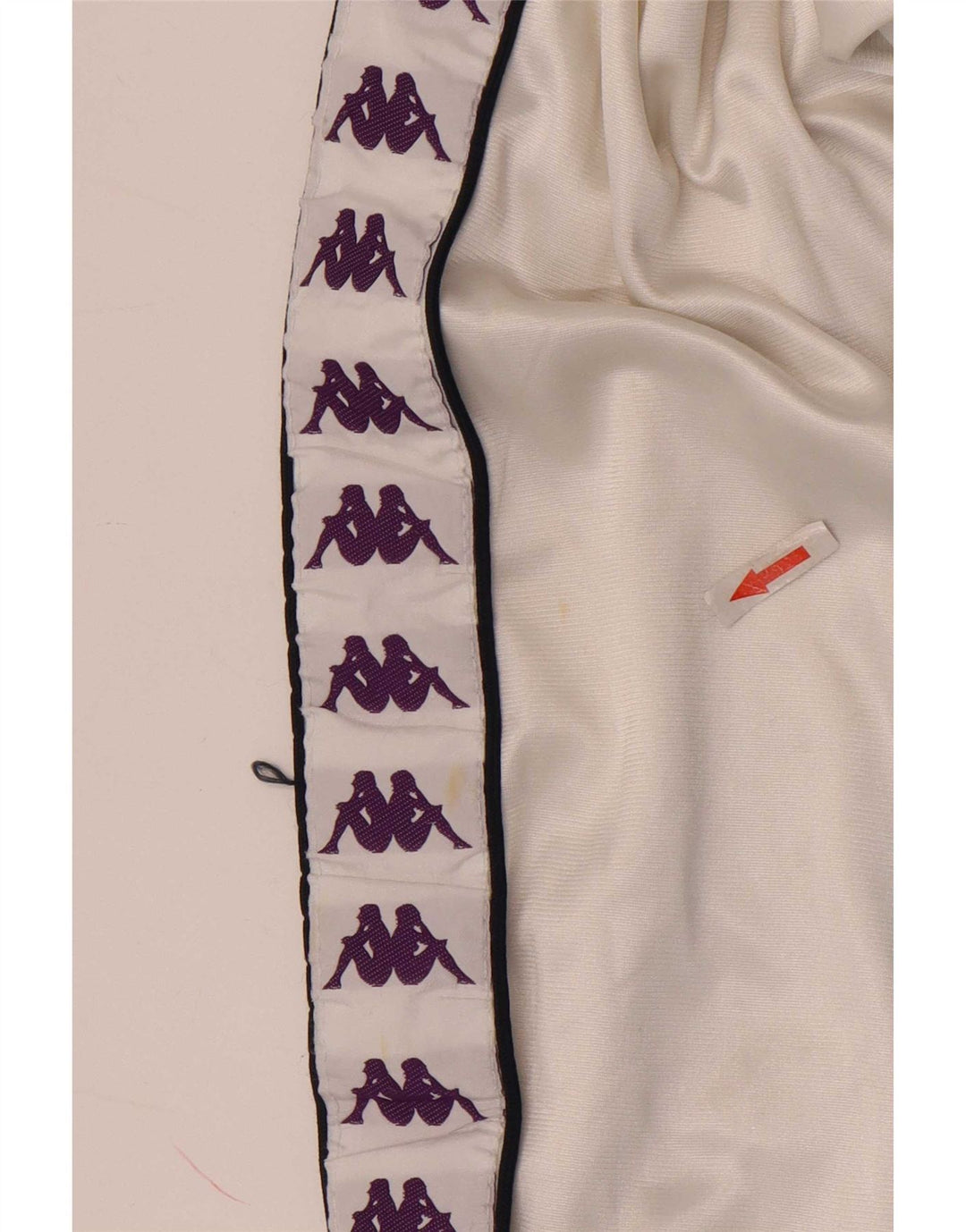 Kappa Veste de Survêtement Graphique pour Garçon 9-10 Ans Grand Blanc Colorblock