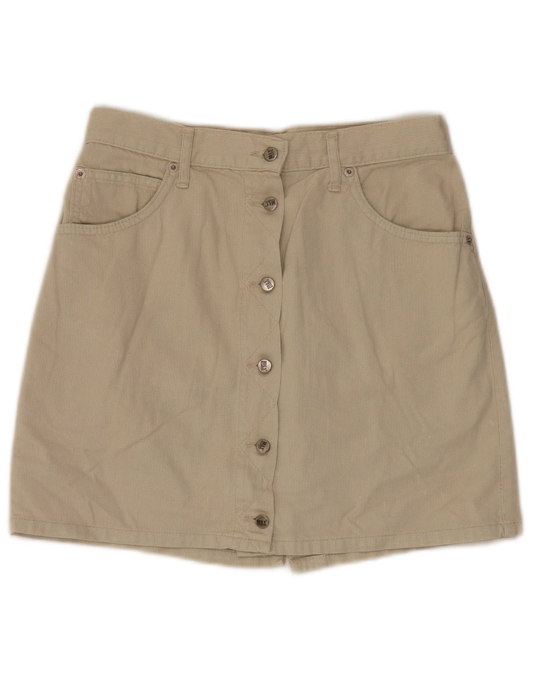 Metropolitan Jupe trapèze W30 en coton beige moyen pour femme
