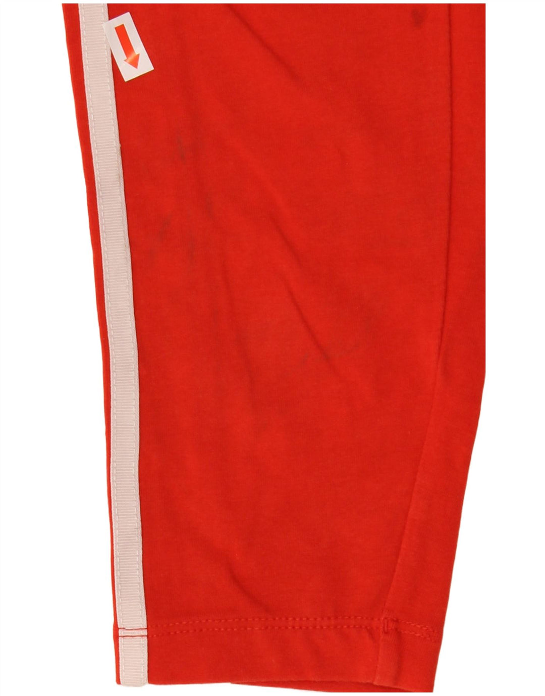 Adidas Leggings Femme UK 10 Petit Coton Rouge