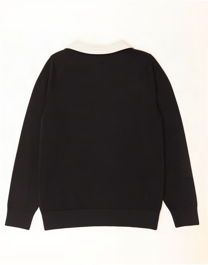 Marks & Spencer Pull autographe à col en V pour homme Noir Taille S