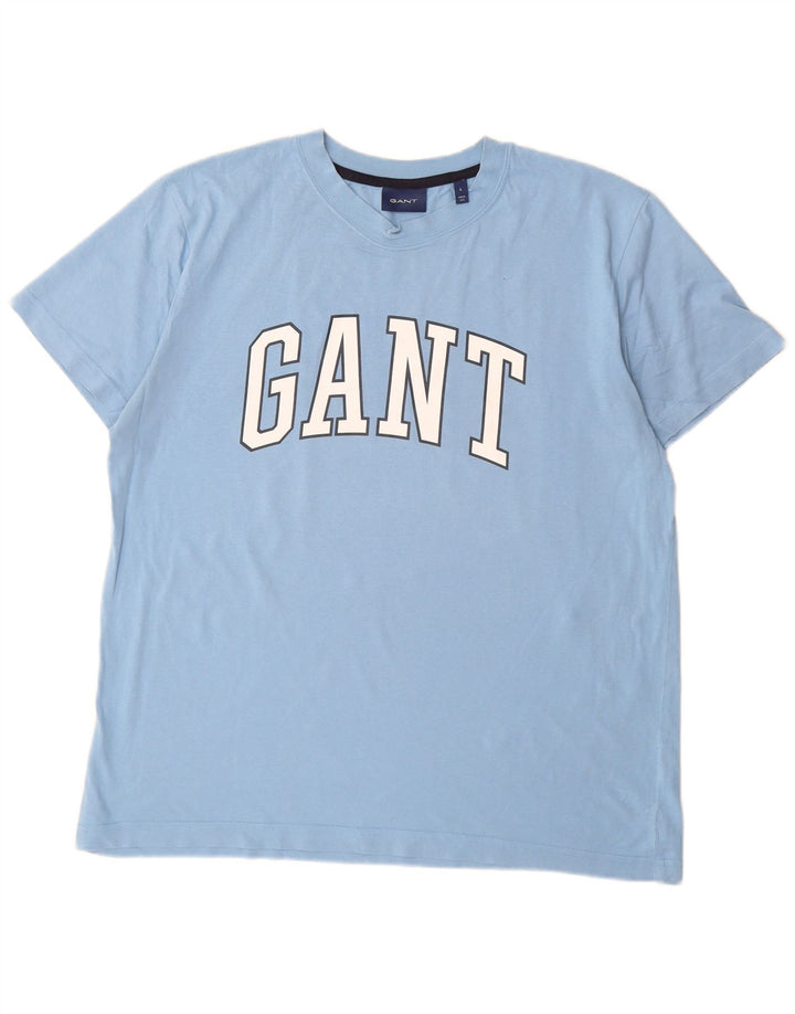Gant T-Shirt Graphique Homme Grand Bleu