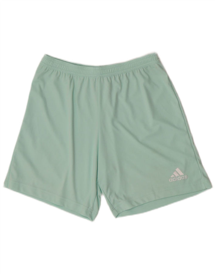 Adidas Short de sport homme vert moyen polyester