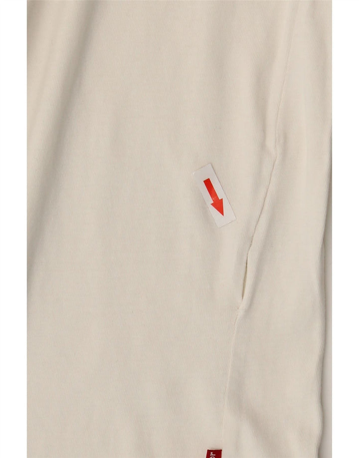 Levi's Tee-Shirt Graphique Homme Blanc Large