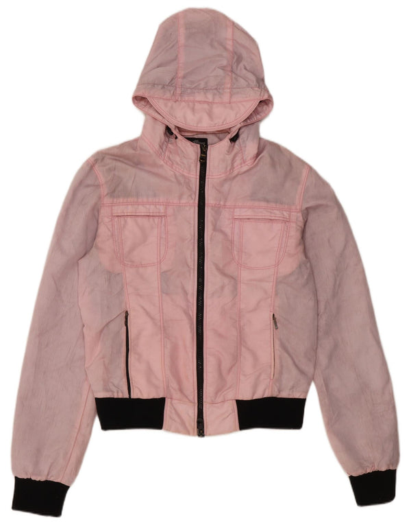 Refrigiwear Veste de pluie à capuche Cruz Crop pour femme UK 18 XL Rose Polyester