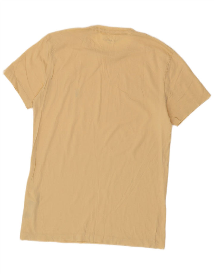 All Saints T-Shirt Homme Petit Haut Jaune Coton
