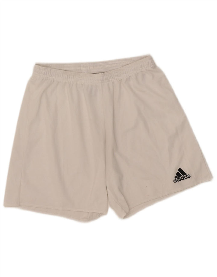 Adidas Short de sport Aeroready Homme Blanc Moyen Polyester