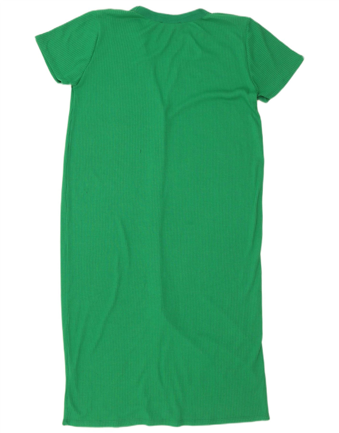 Zara Robe fourreau pour femme UK 46 Large Vert Polyester