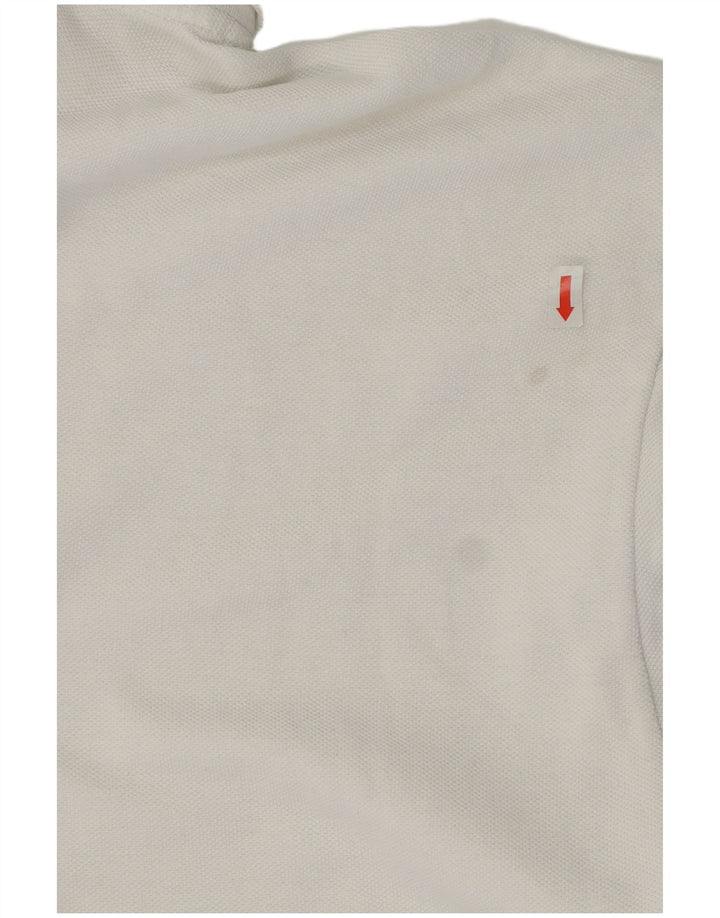 Nike Polo Homme Blanc Moyen Coton
