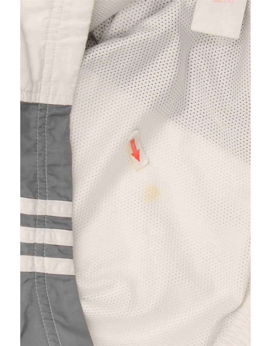 Adidas Veste de survêtement pour femme UK 10 Small Gris Colorblock