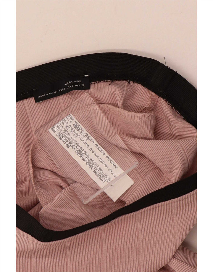 Jupe Crayon Femme Zara W26 Small Rose Colourblock