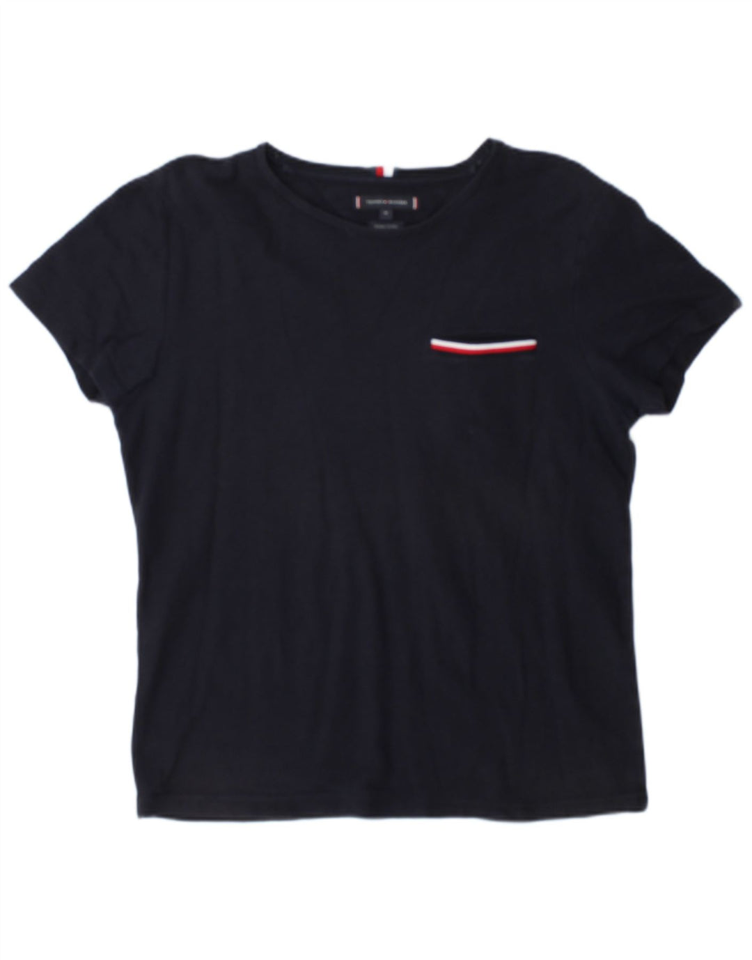 Tommy Hilfiger T-Shirt Homme Bleu Marine Moyen Coton