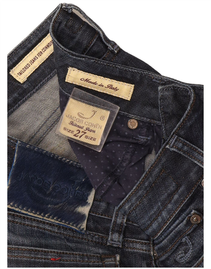 Jacob Cohen Jean Slim Femme W27 L28 Bleu Coton