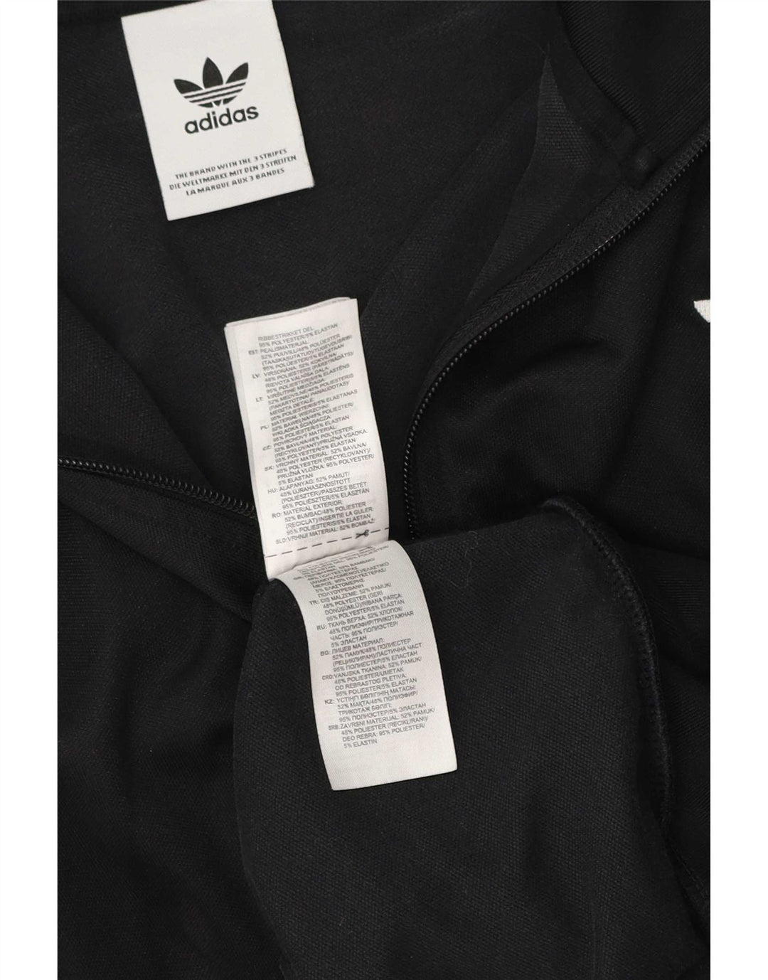Adidas Veste de survêtement pour homme 2XL Noir Polyester
