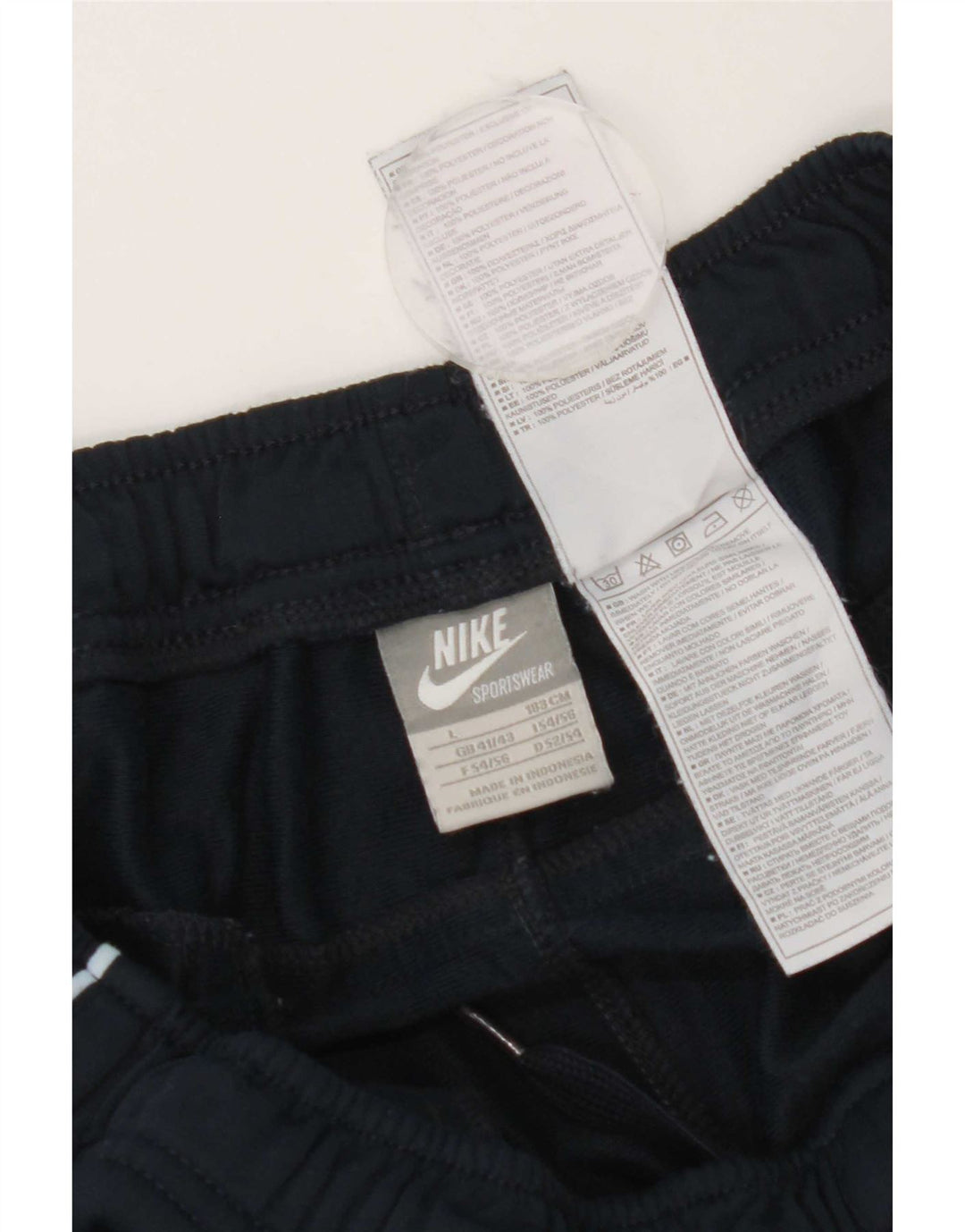 Nike Pantalon de survêtement pour homme Pantalon de jogging Large Bleu marine Polyester