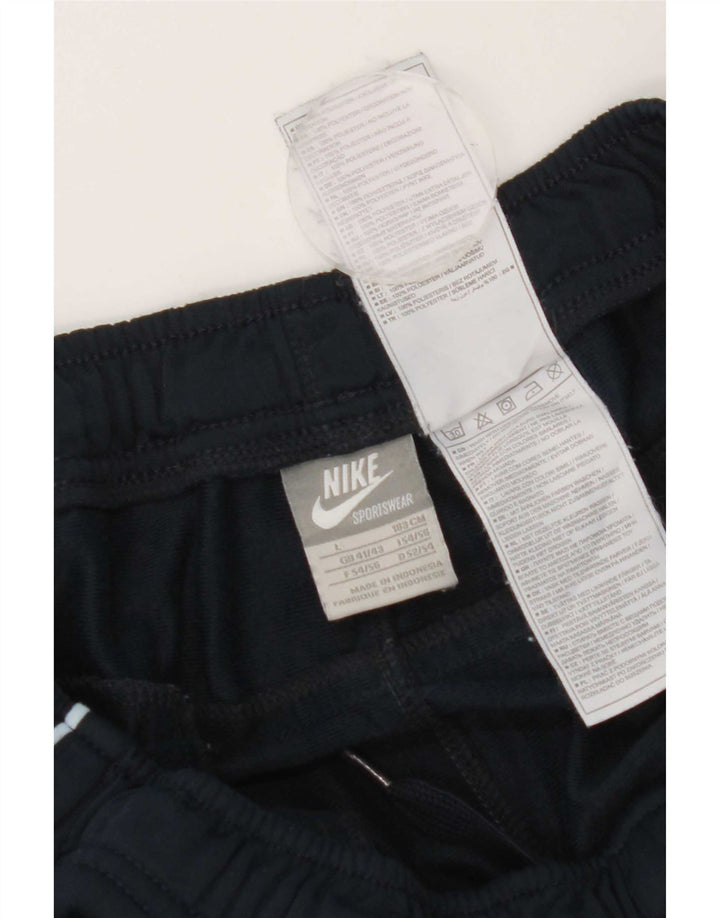 Nike Pantalon de survêtement pour homme Pantalon de jogging Large Bleu marine Polyester