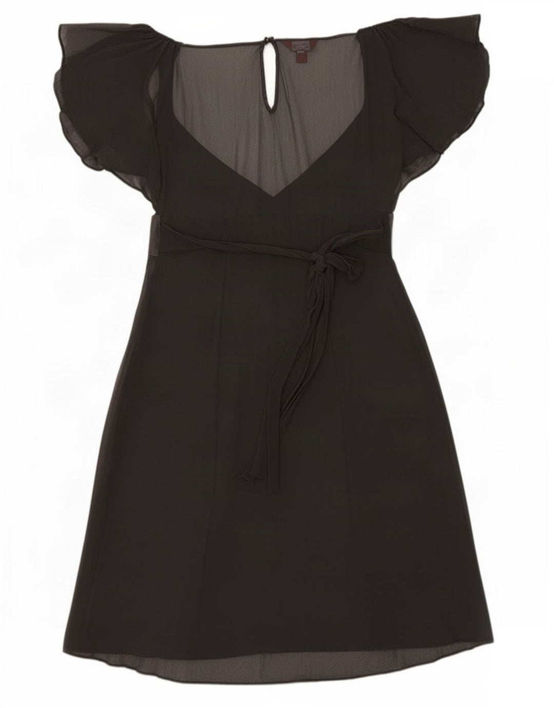 Monsoon Robe Empire pour femme UK 12 Noir moyen