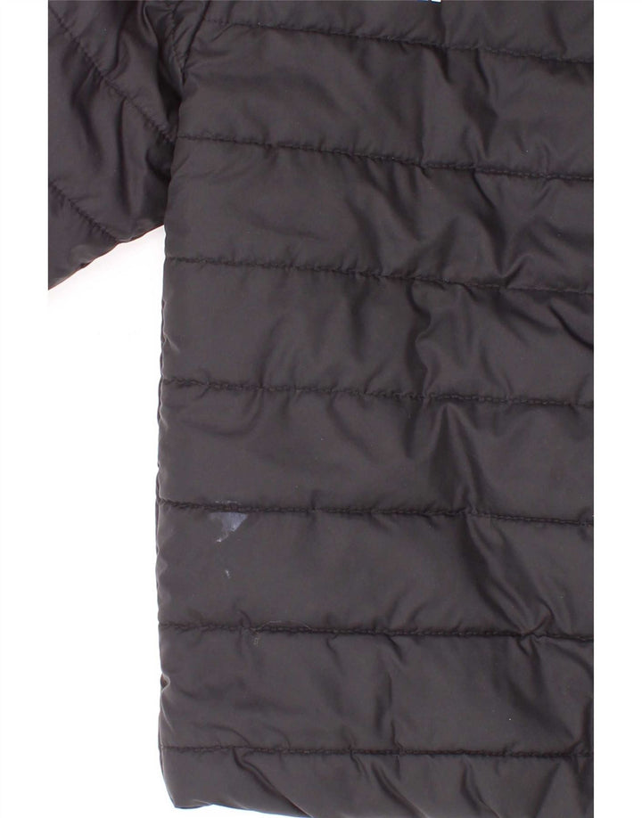 Puma Veste matelassée à capuche garçon 5-6 ans Noir Polyester