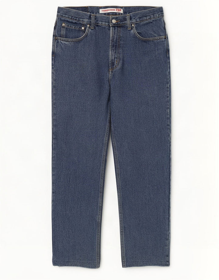 Carrera Femme Jean Droit 700 W38 L30 Bleu Coton