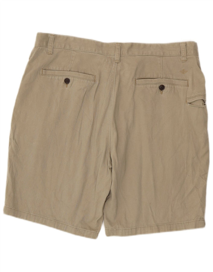 DOCKERS Short Cargo Homme W38 XL Coton Beige