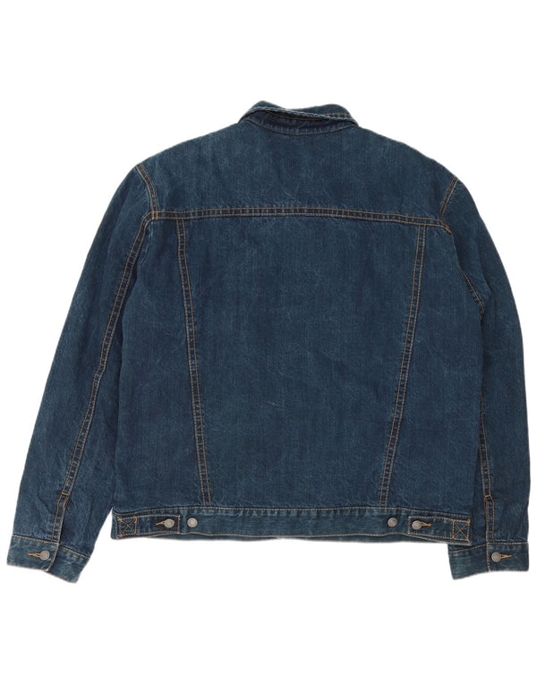 Tom Tailor Veste en Jean Homme UK 44 2XL Bleu Coton
