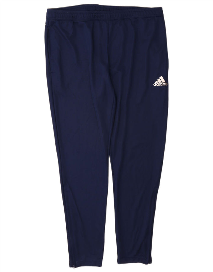Adidas Pantalon de survêtement Aeroready pour homme XL Bleu marine Polyester