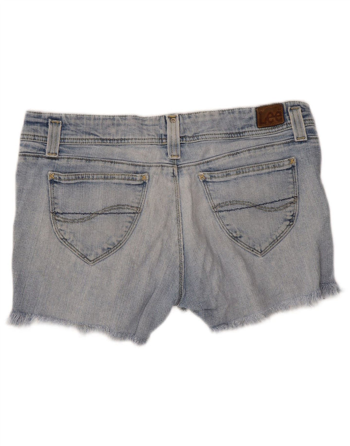 LEE Short en Jean Femme W36 XL Bleu