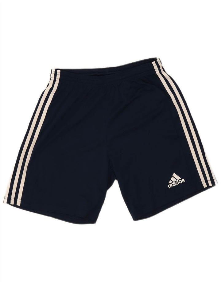 Adidas Short de Sport Homme Bleu Marine Moyen