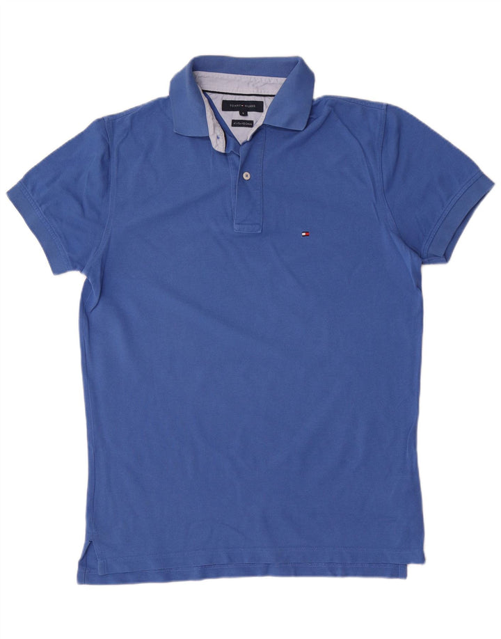 Tommy Hilfiger Polo Homme Petit Bleu Coton