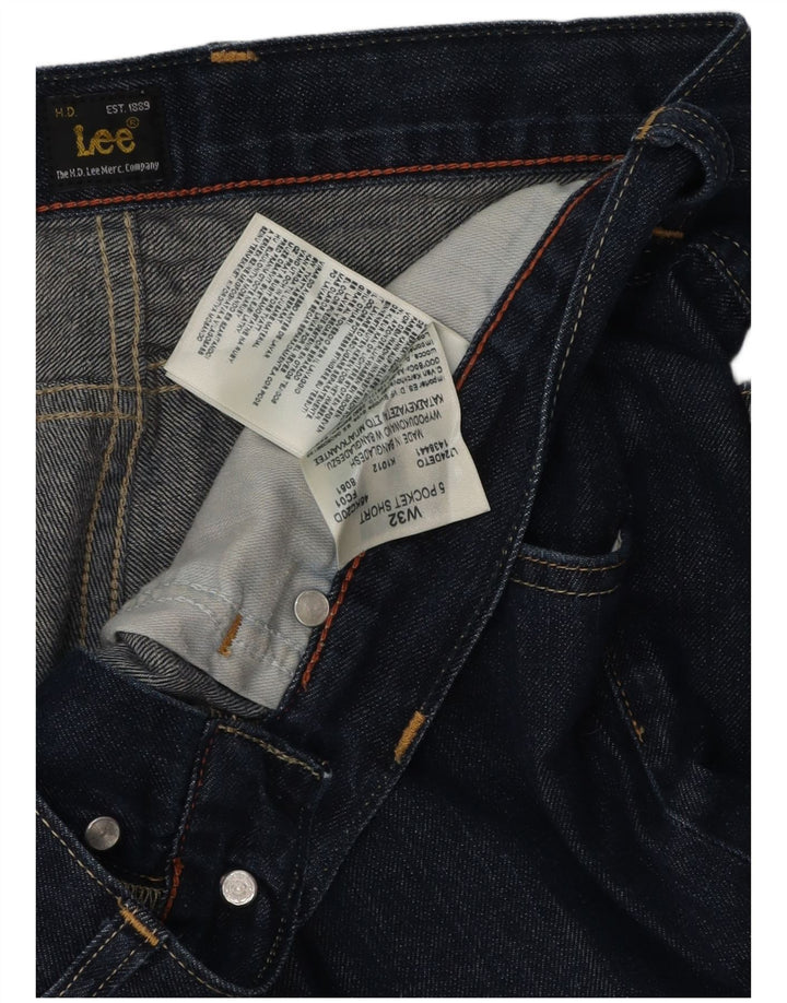 Lee Short en jean court 5 poches pour homme W32 en coton bleu marine moyen