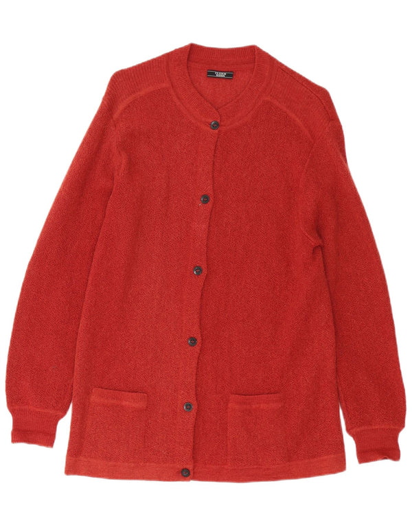 Clark Ross Cardigan long pour femme UK 14 Bordeaux moyen