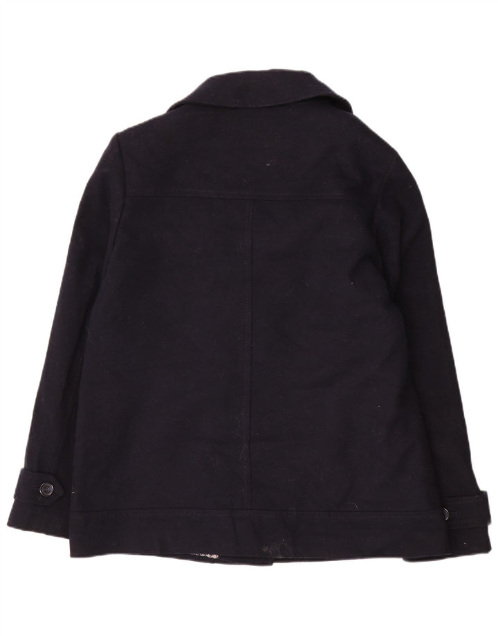 Marks & Spencer Veste Bomber Femme UK 14 Large Bleu Marine Polyester