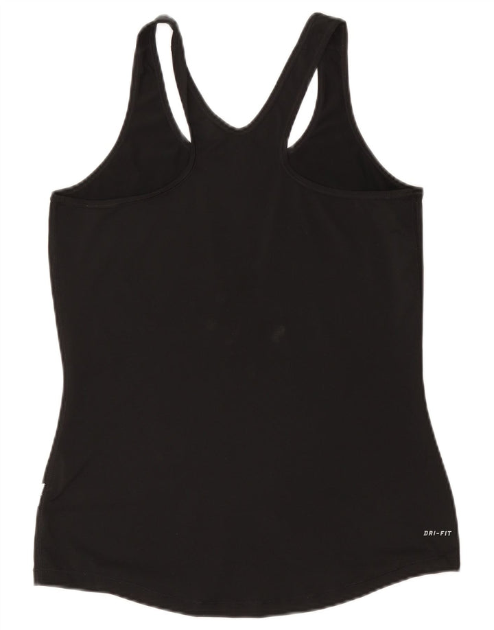 Nike Dri Fit Graphic Débardeur pour femme UK 14 Grand Noir