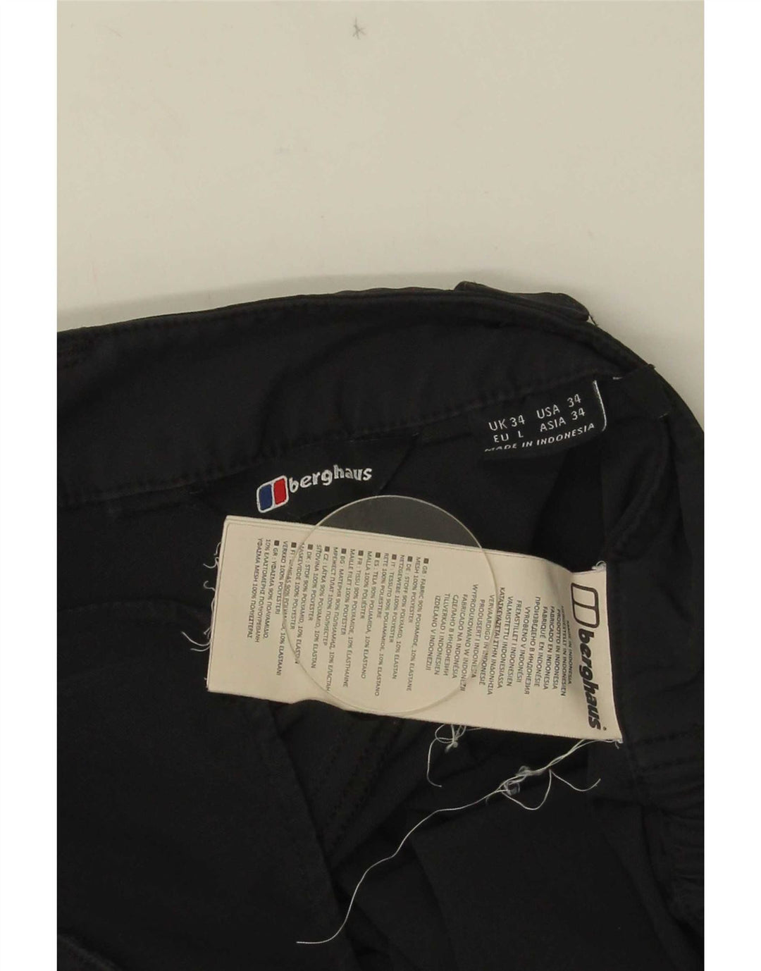 Berghaus Pantalon Cargo Droit W34 L30 Gris Polyamide Homme