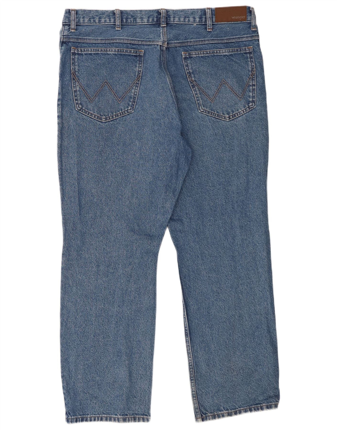Wrangler Jean droit homme W40 L30 bleu coton