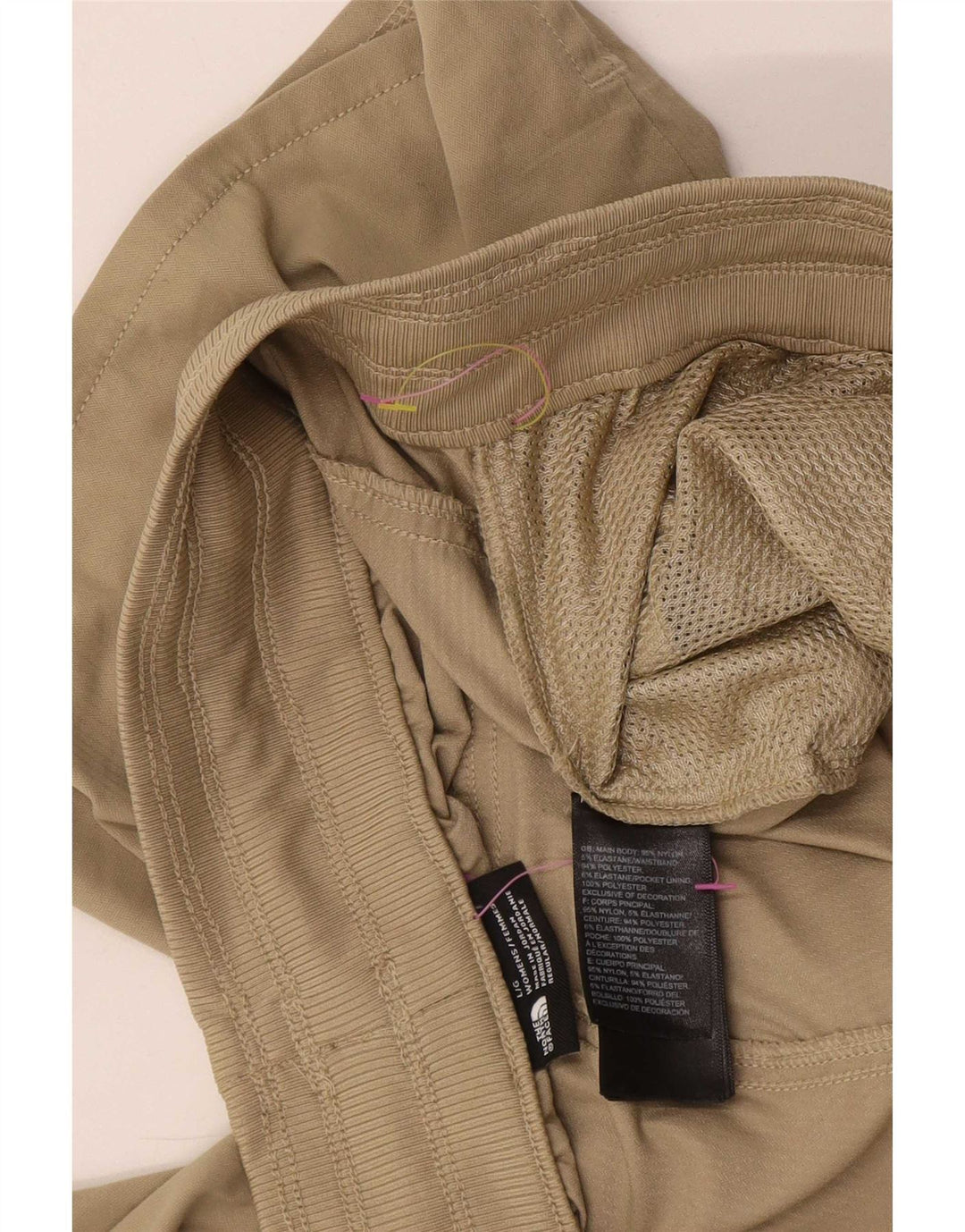 The North Face Short de sport pour homme Large en nylon beige