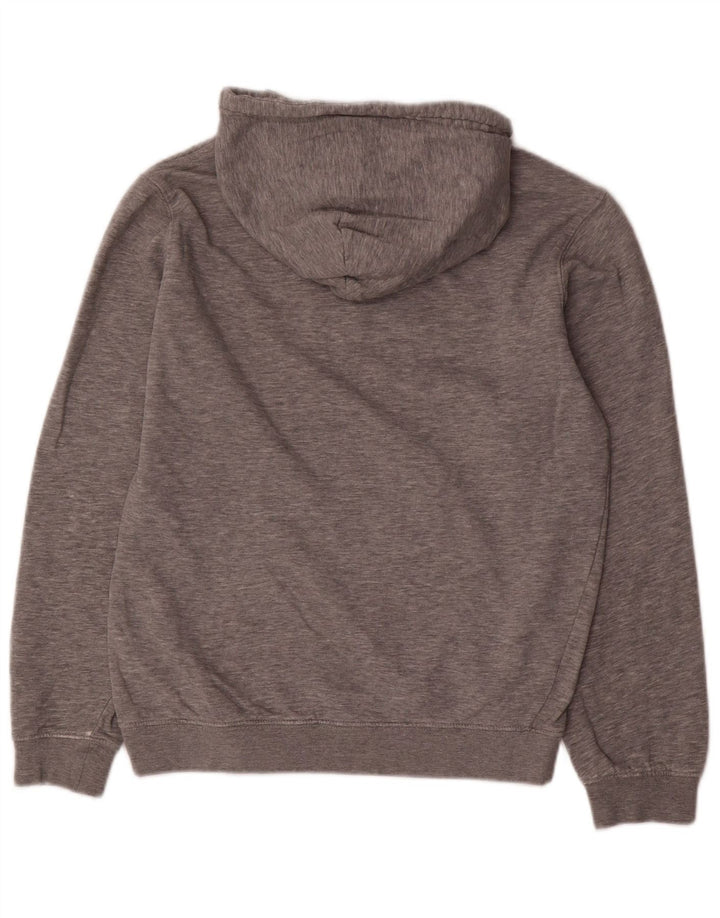 CHAMPION Pull à Capuche Graphique Homme Petit Gris Moucheté Coton