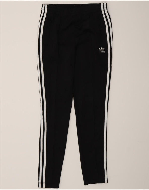 Adidas Pantalon de survêtement pour femme UK 8 Small Noir Polyester