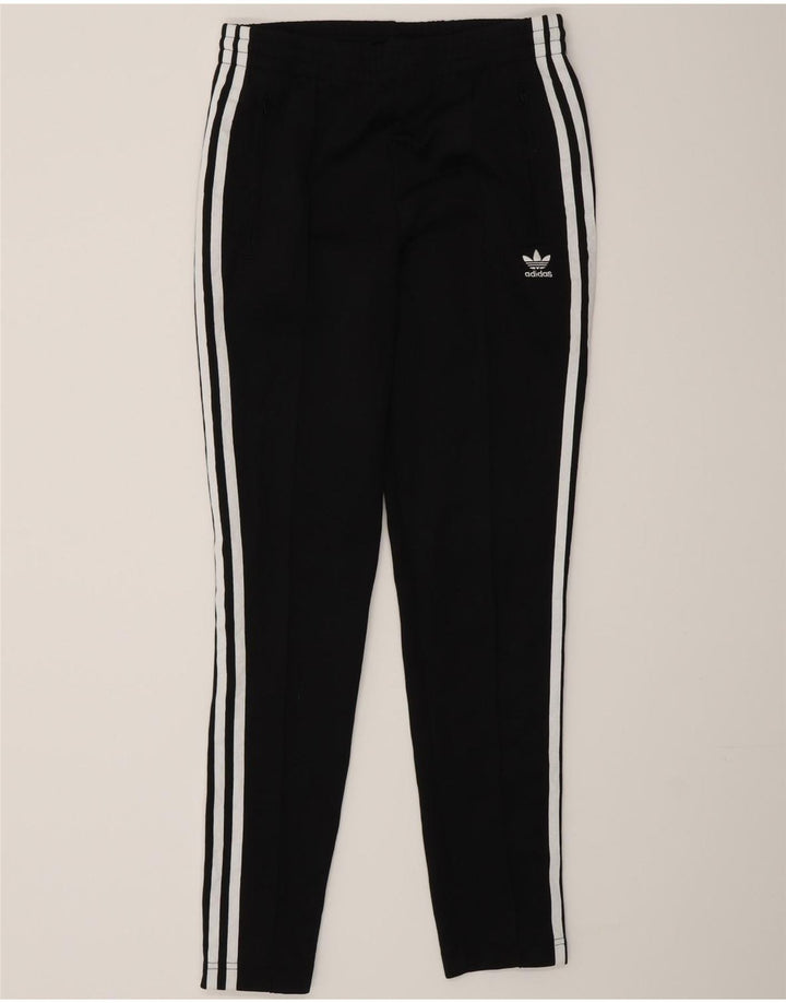 Adidas Pantalon de survêtement pour femme UK 8 Small Noir Polyester