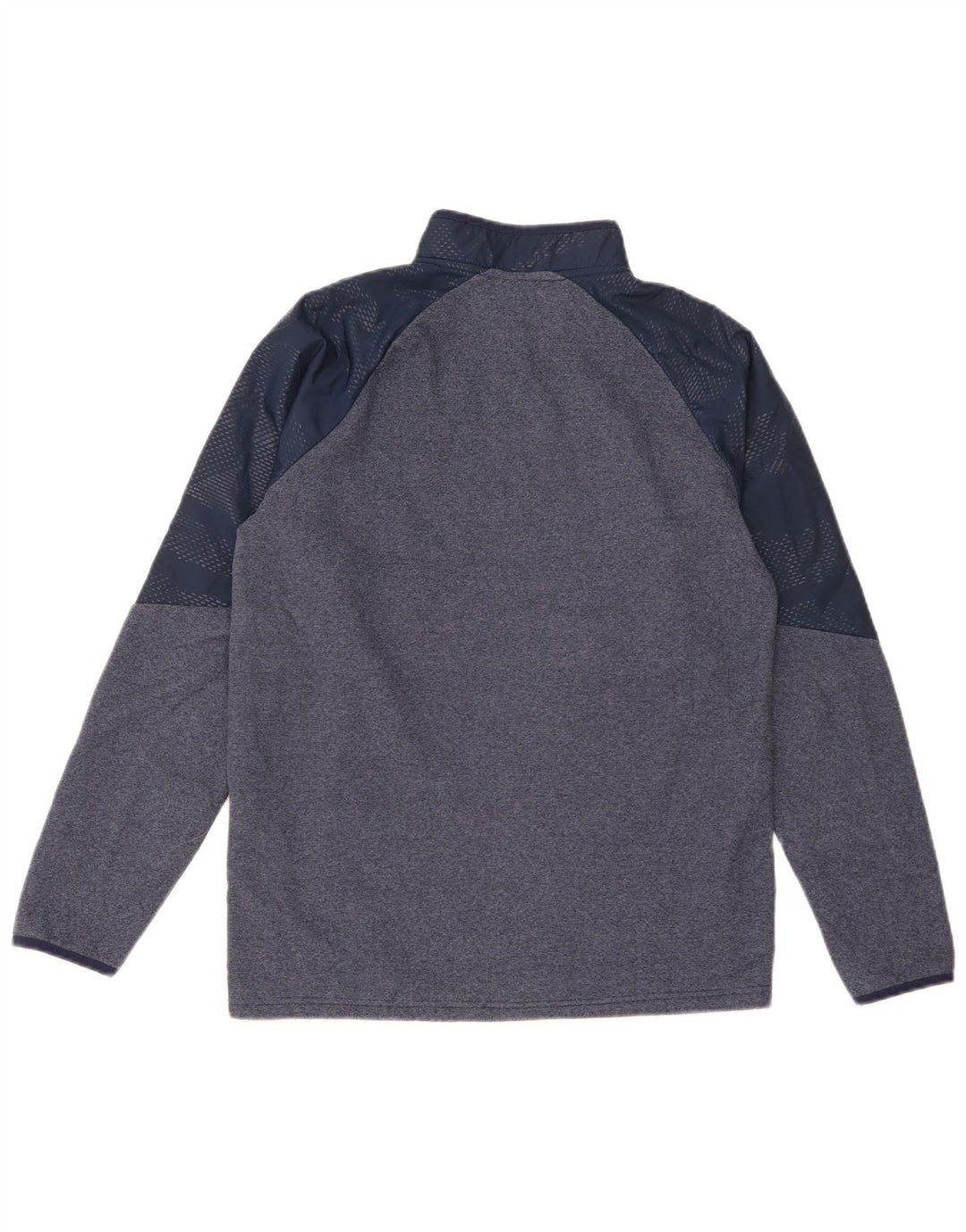 Under Armour Cold Gear Sweatshirt Jumper Small Bleu Marine Colorblock