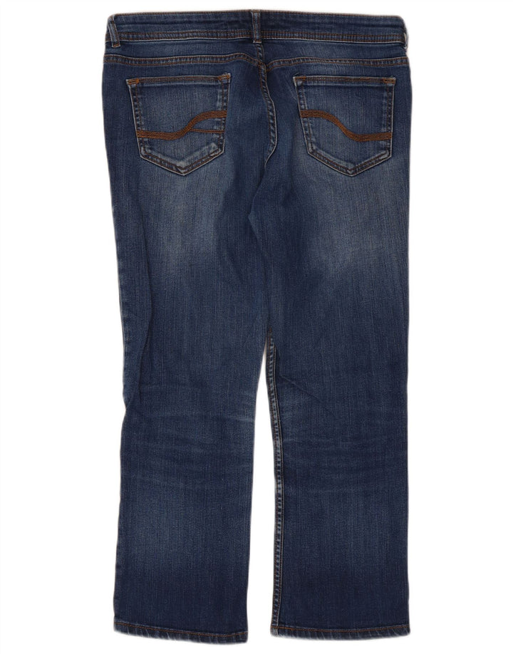 Fat Face Jean court pour femme UK 12 Medium W32 L23 Bleu