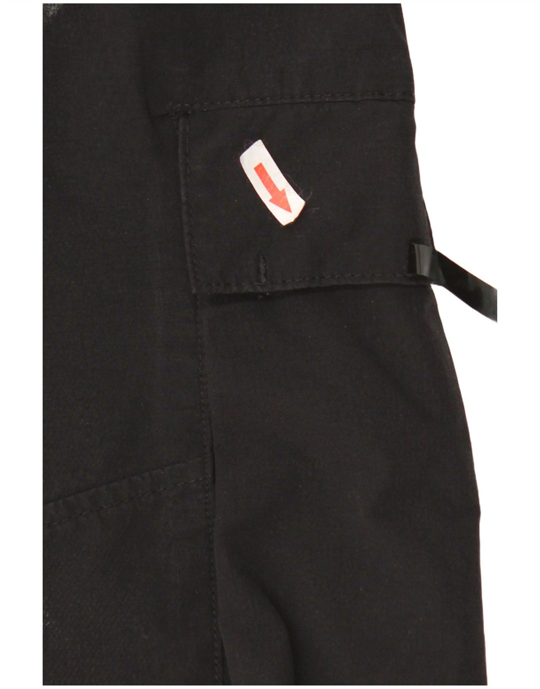 Zara Pantalon cargo court fuselé pour homme Medium W32 L24 Noir