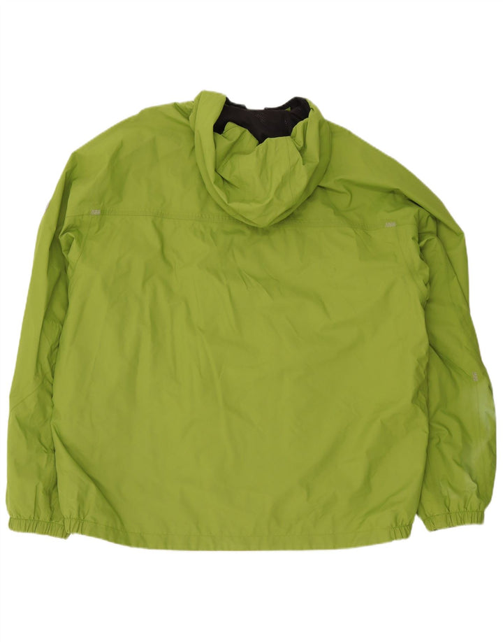Timberland Veste de pluie à capuche pour homme UK 44 2XL Vert Polyester