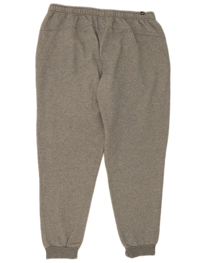 PUMA Pantalon de survêtement graphique pour homme 2XL Gris Coton