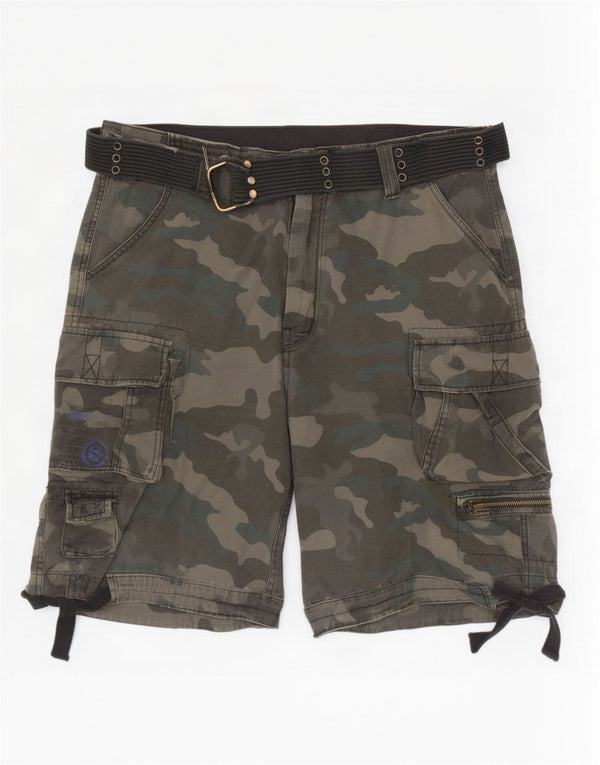 Brandit Short Cargo Homme 3XL W40 Vert Camouflage